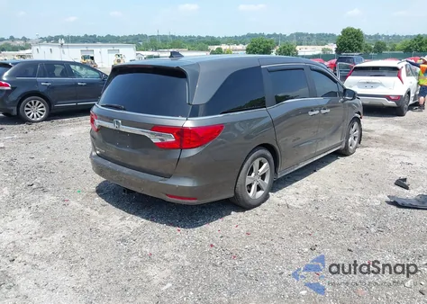 2018 Honda Odyssey Ex-L from USA, damaged, VIN 5FNRL6H70JB030038
